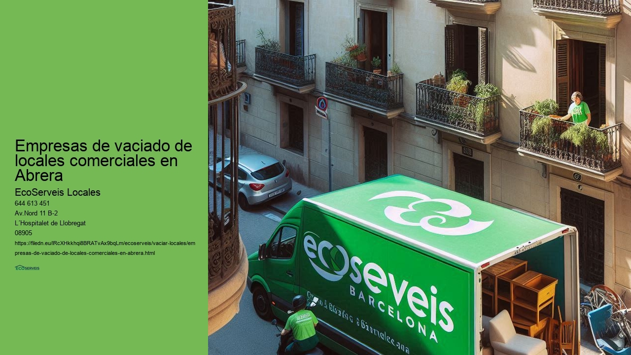 Tipos de locales comerciales que gestionamos en Abrera con EcoServeis