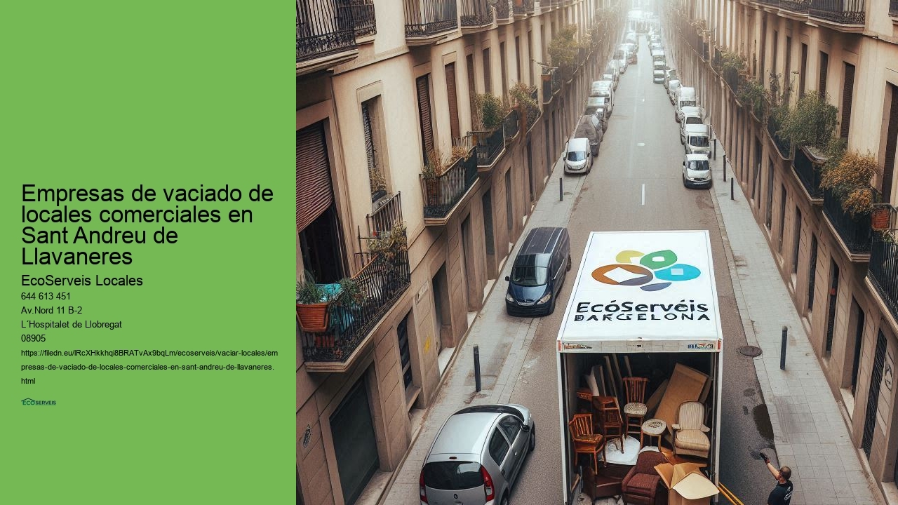 Servicio adaptado para locales comerciales en Sant Andreu de Llavaneres sin estrés ni complicaciones
