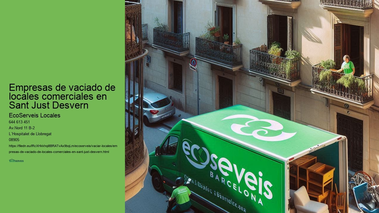 Limpieza de locales comerciales para diferentes sectores en Sant Just Desvern