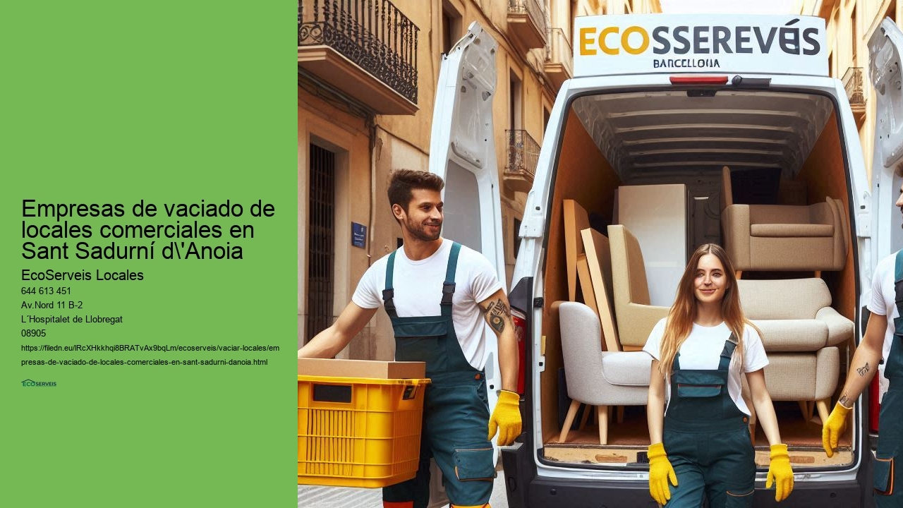 Servicio exhaustivo de limpieza en locales comerciales