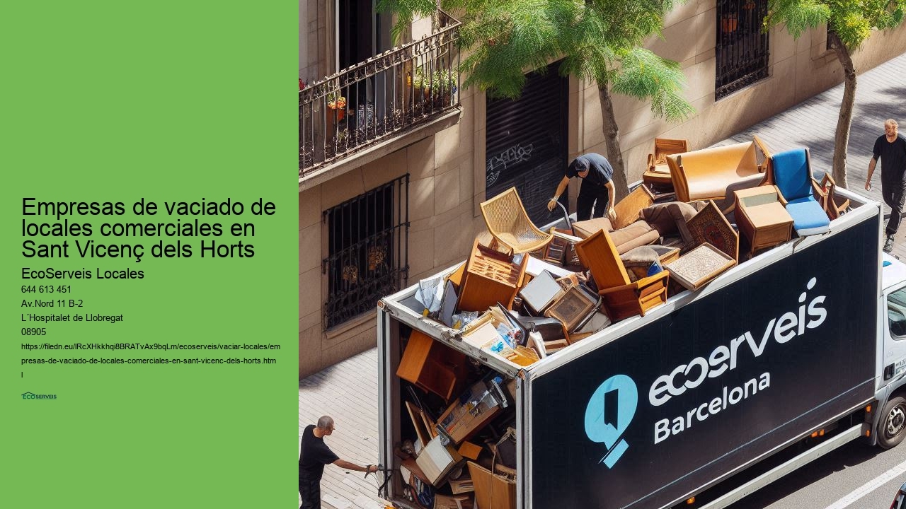 Limpieza exhaustiva de locales comerciales en Sant Vicenç dels Horts con equipos especializados